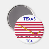 TEXAS-TEE, nicht auf mich aufpassen Magnet (Vorderseite/Rückseite)