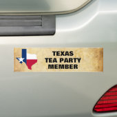 TEXAS-TEE-PARTY AUTOAUFKLEBER (Auf Auto)