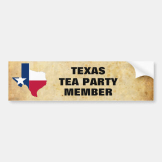 TEXAS-TEE-PARTY AUTOAUFKLEBER