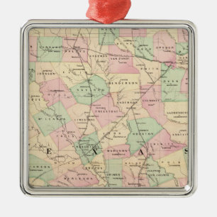 Texas-Teil Ornament Aus Metall