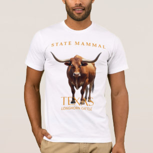 Texas-Territorium-Rindfleischrinder T-Shirt