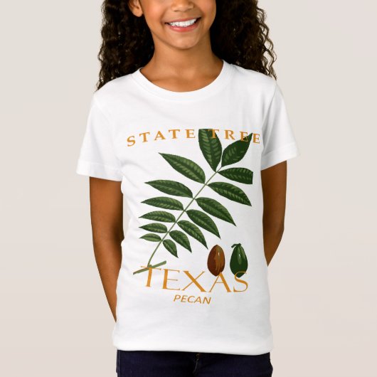 Texas Territory Pecan Tree T-Shirt (Vorderseite)