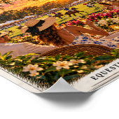 Texas Tex Mex Tischposter Poster (Ecke)