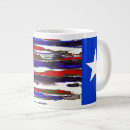 Texas / Texan Flag ~ 20oz Jumbo Tasse