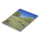 Texas, Texas Hill Country, Low Bladderpod, Notizblock (Rotiert)