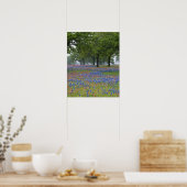 Texas, Texas Hill Country, Texas Paintbrush und Poster (Küche)