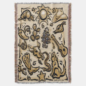 Texas Thangs Decke (Vorderseite Vertikal)