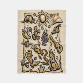 Texas Thangs Fleecedecke (Vorderseite)