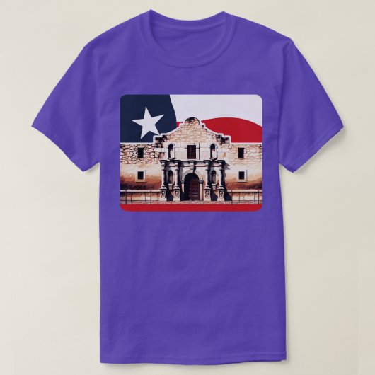 Texas The Alamo T-Shirt (Design vorne)