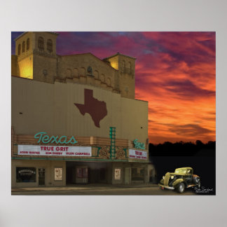 Texas Theater San Angelo Poster