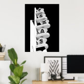 Texas Theater-Zeichen - Poster (Heimbüro)