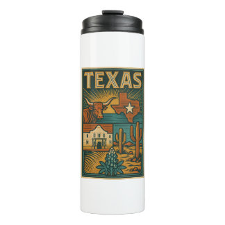 Texas Thermal Tumbler - isolierter Edelstahl Thermosbecher
