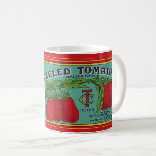 Texas Tomato Tasse (VorderseiteRechts)