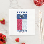 Texas Total Eclipse Napkins Serviette (Beispiel)