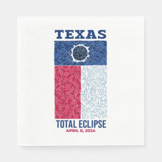 Texas Total Eclipse Napkins Serviette