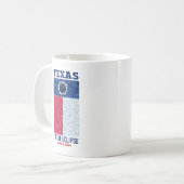 Texas Total Eclipse Tasse (Vorderseite Links)