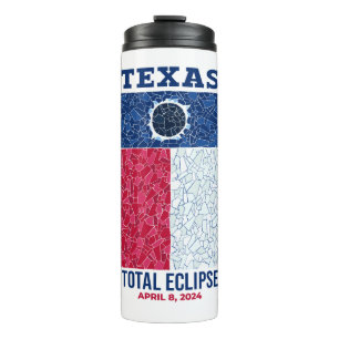 Texas Total Eclipse Thermal Tumbler Thermosbecher
