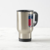 Texas Total Eclipse Travel Tumbler Reisebecher (VorderseiteRechts)