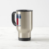 Texas Total Eclipse Travel Tumbler Reisebecher (Vorderseite Links)