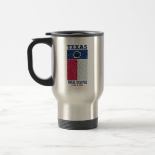 Texas Total Eclipse Travel Tumbler Reisebecher