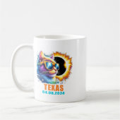 Texas Total Solar Eclipse 2024 Cat Solar Eclipse G Kaffeetasse (Links)