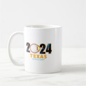Texas Total Solar Eclipse 2024 Kaffeetasse (Links)