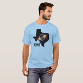 Texas Total Solar Eclipse April 2024 Texas Eclip T-Shirt (Vorne ganz)