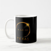 Texas Total Solar Eclipse April 8 2024 Texas Solar Kaffeetasse (Links)