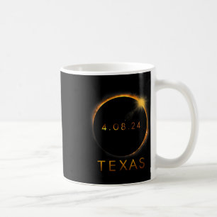 Texas Total Solar Eclipse April 8 2024 Texas Solar Kaffeetasse
