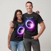 Texas Total Sonnenfinsternis 8. April 2024 T-Shirt (Unisex)