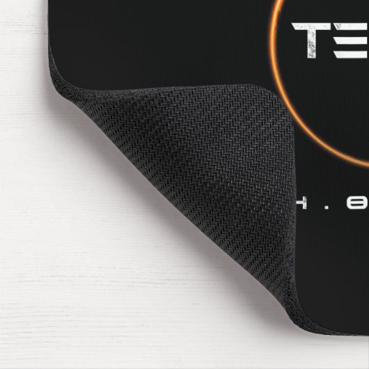 Texas Totality 4.08.2024 Total Solar Eclipse 2024 Mousepad (Ecke)