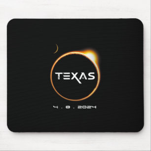 Texas Totality 4.08.2024 Total Solar Eclipse 2024 Mousepad