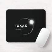 Texas Totality 4.08.2024 Total Solar Eclipse 2024 Mousepad (Mit Mouse)