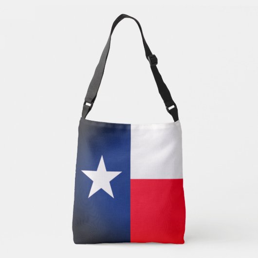 TEXAS TOTE BAG TRAGETASCHEN MIT LANGEN TRÄGERN (Rückseite)