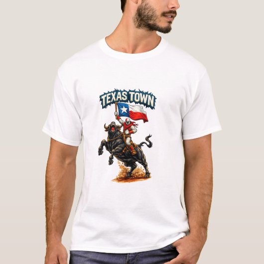 Texas Town Rodeo Shirt (Vorderseite)