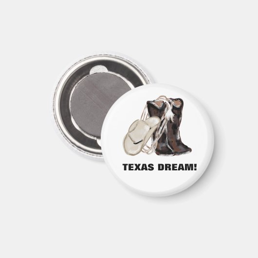 TEXAS TRAAM! MAGNET (Vorderseite/Rückseite)