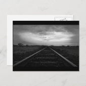 Texas Tracks Postkarte (Vorne/Hinten)