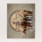 Texas Trail of Fame, Fortworth Cattle Drive Puzzle (Vertikal)