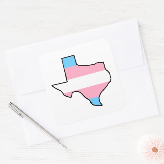 Texas Transgender Pride Sticker (Umschlag)