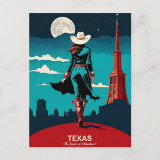 Texas Travel: Der Geist des Abenteuers Postkarte
