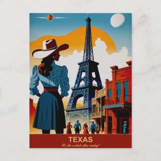 Texas Travel: Es ist wie ein ganzes anderes Land Postkarte