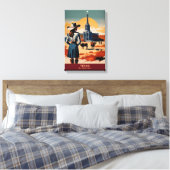 Texas Travel: Ihr Abenteuer erwartet Sie Leinwanddruck (Insitu (Schlafzimmer))
