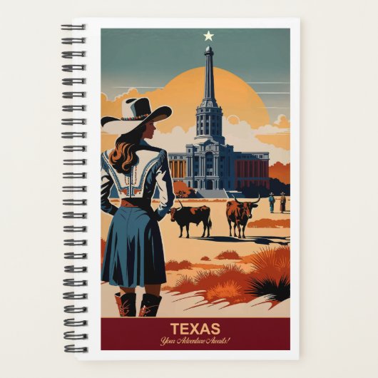 Texas Travel: Ihr Abenteuer erwartet Sie Planer (Vorderseite)