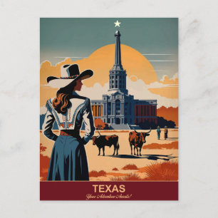 Texas Travel: Ihr Abenteuer erwartet Sie Postkarte