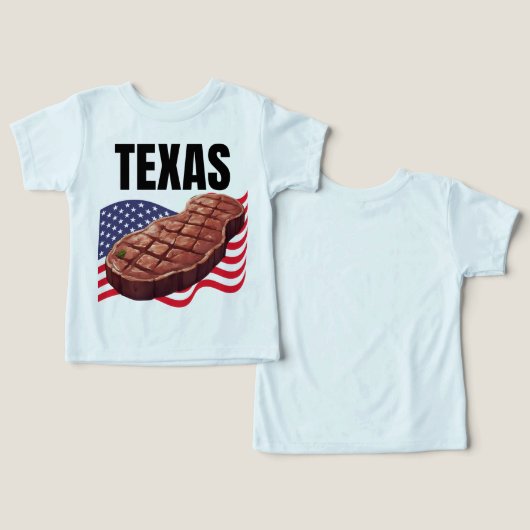 Texas Tri-Blend Bella+Leinwand (Design Vorderseite & Rückseite)