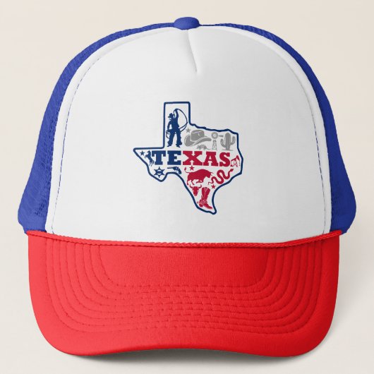 Texas Truckerkappe (Vorderseite)