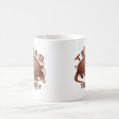 Texas Truthahn Kaffeetasse (Mittel)