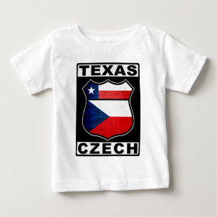 Texas Tschechische Amerikanerin Baby T-shirt
