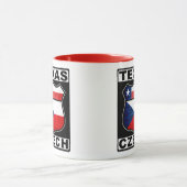 Texas Tschechische Amerikanerin Tasse (Zentrum)