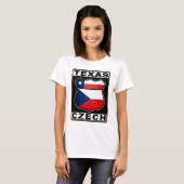 Texas Tschechische T-Shirt (Vorne ganz)